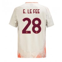 Camisa de Futebol AS Roma Enzo Le Fee #28 Equipamento Secundário 2024-25 Manga Curta